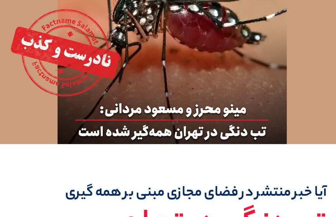 آیا واقعا تب دنگی در ایران همه گیر شده است؟