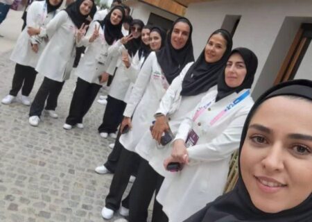 شباهت لباس های ورزشکاران المپیک ایران با کادر بهداشت و درمان